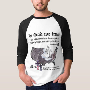 IN GOD WE TRUST - 2 Chronicles 7:14 T-Shirt