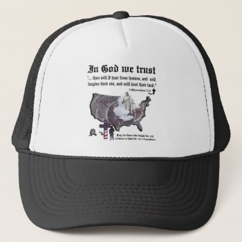 In God We Trust - 2 Chronicles 7:14 Trucker Hat by 4westies at Zazzle
