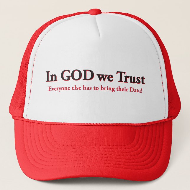 IN-GOD-WE-TRUST-3 TRUCKER HAT (Front)