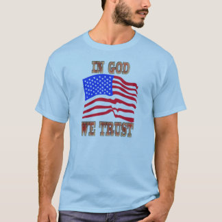 In God We Trust American Flag Shirt