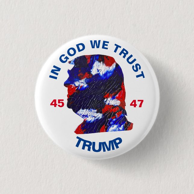 In God we trust Button (Front)