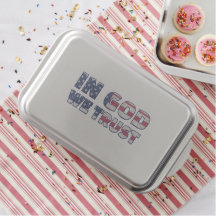 In God We Trust Cake Pan