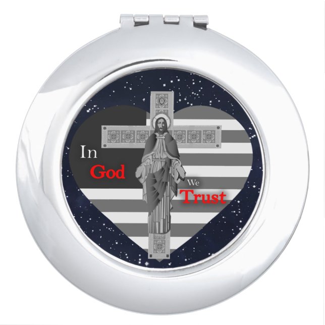 In God we Trust Compact Mirror (Front)