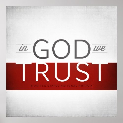 In God We Trust I Poster