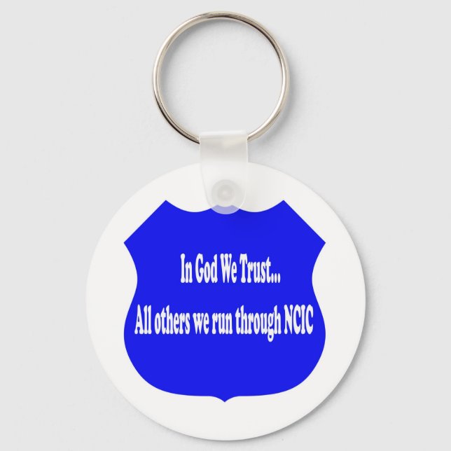 In God We Trust Keychain (Front)