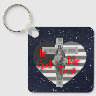 In God we Trust Keychain