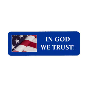 IN GOD WE TRUST! LABEL