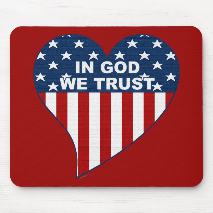 In God We Trust Mousepad