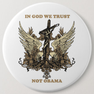 In God We Trust-Not Obama Button