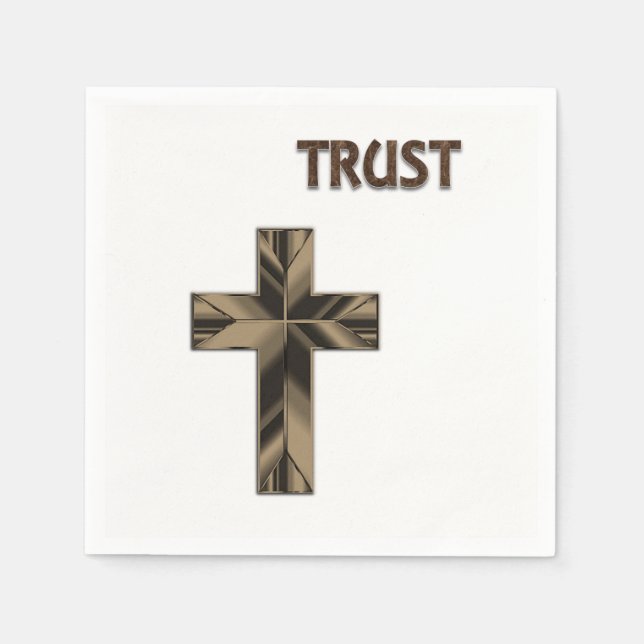 In God We Trust Paper Napkins (Front)