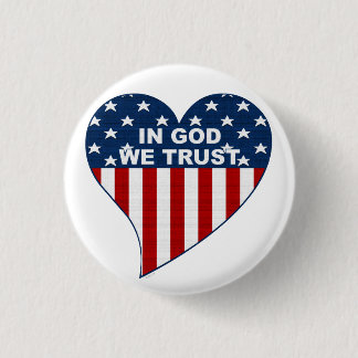 In God We Trust Pinback Button