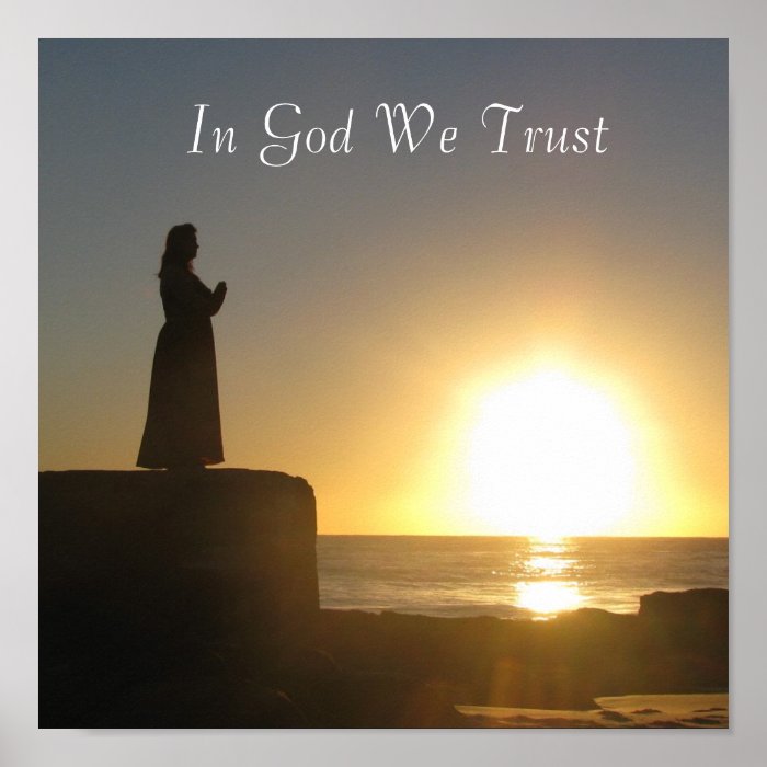 In God we Trust Posters