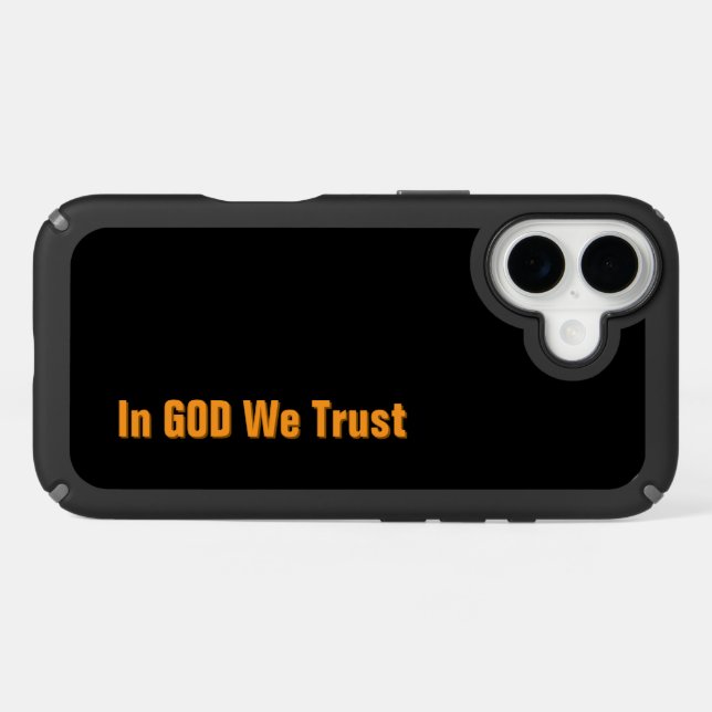 In GOD We Trust Speck iPhone Case (Horz)