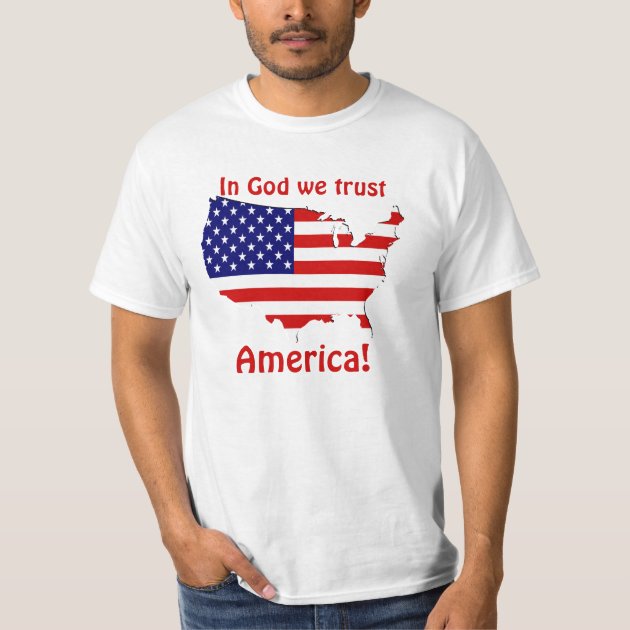 in god we trust t shirt