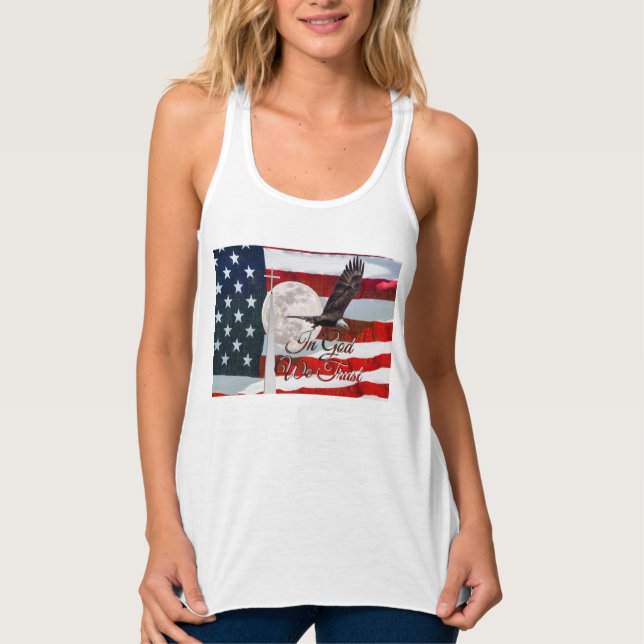 In God We Trust Tank Top (Front)