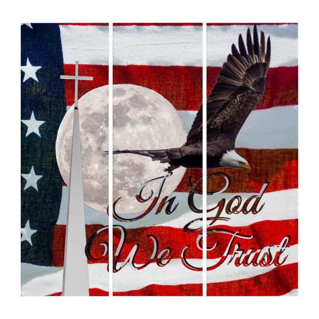In God We Trust Wall Art Set (Front)