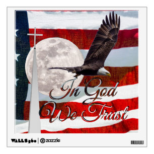 In God We Trust Wall Decal
