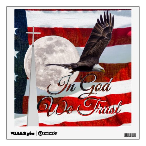 In God We Trust Wall Decal