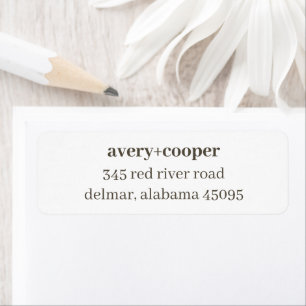 in God's love Wedding Label