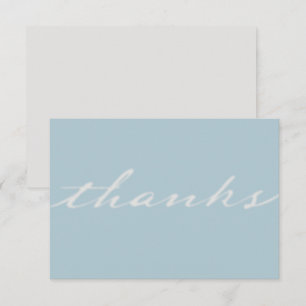 in God's love Wedding Thank You Card