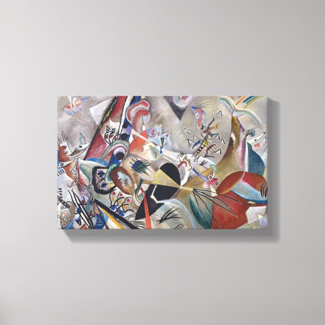 In Gray Canvas Print (Front)