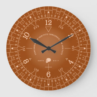 In Harmony With Truth Large Clock