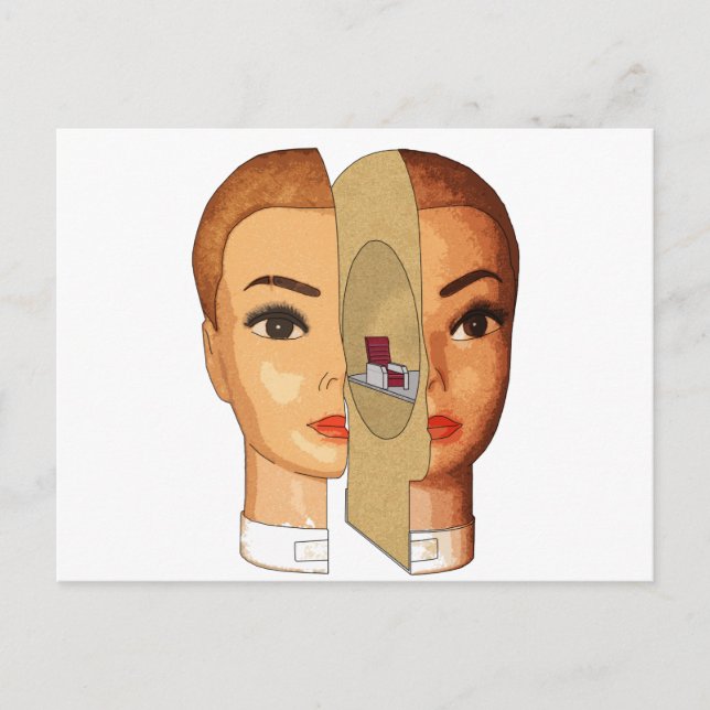 in head postcard (Front)