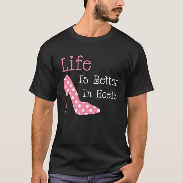 In Heels Shoe T-Shirt (Front)