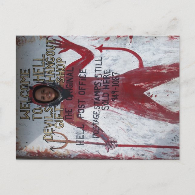 In Hell Postcard (Front)