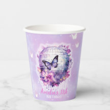 In Her Birthday Era Birthday Party Paper Cup