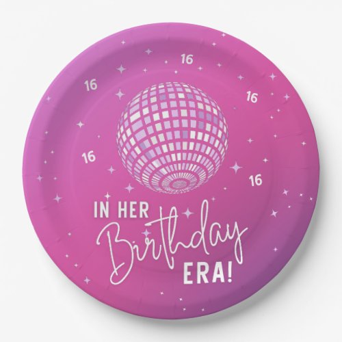 In Her Birthday Era Era Party Eras Party Paper Plates
