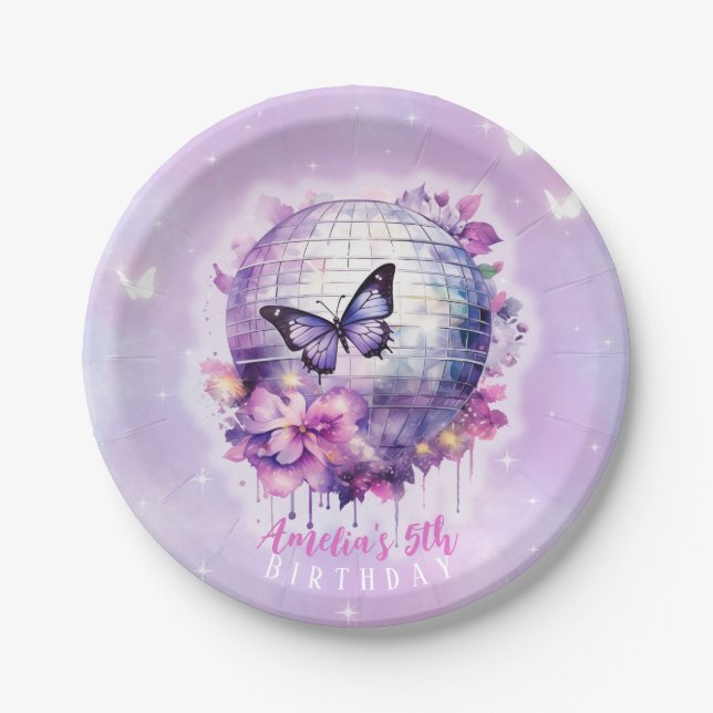 In Her Birthday Era Paper Plate (Front)