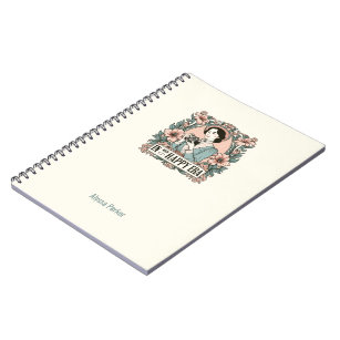 In Her Happy Era Whimsical Gift Notebook