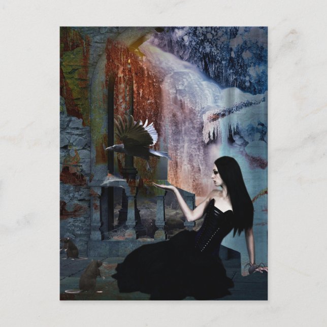 IN HER SHADOW KINGDOM POSTCARD (Front)