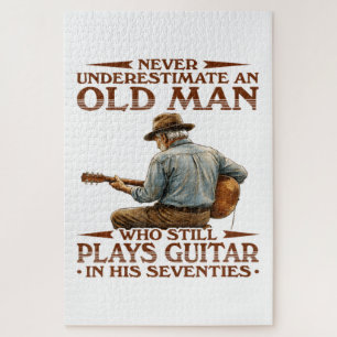 In His 70s Kids Jigsaw Puzzle