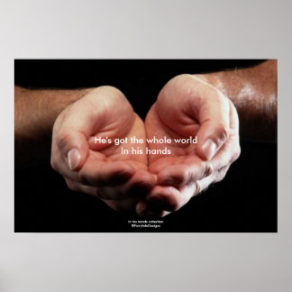In his hands Poster