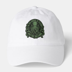 In His House At Rlyeh Waiting Dreaming Cthulhu Hat