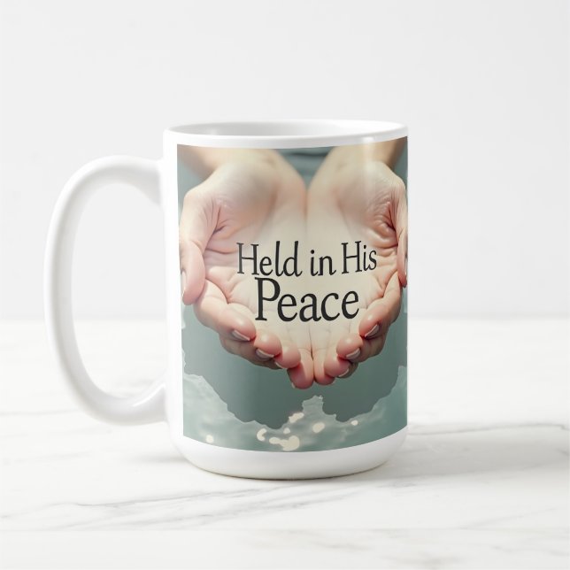 In His Peace Mug (Left)