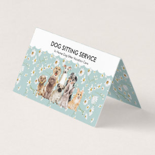 In Home Dog Sitter Vacation Care Business Card