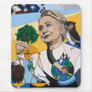 In Honor of Hillary Mouse Pad