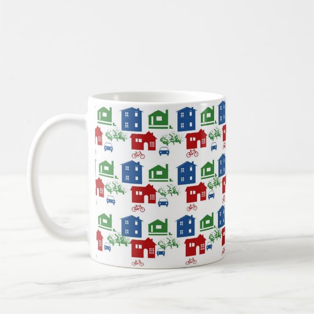 in honor of Mister Rogers -neighborhood Coffee Mug (Left)