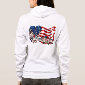 In Honor of Our Fallen Patriotic Memorial Hoodie
