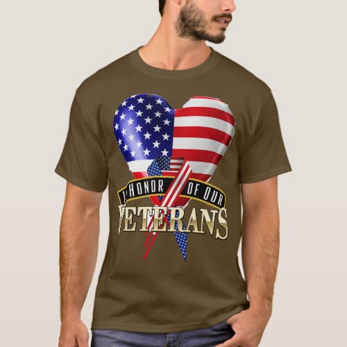 In honor of our veterans  T_Shirt