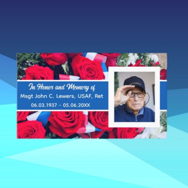 In Honor of Veteran Memory Card (Creator Uploaded)