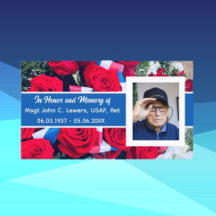In Honor of Veteran Memory Card