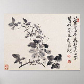 In Imitation of Xu Wei's Flowers No.5 Poster
