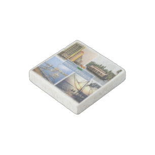 IN India - Kochi Cochin Kerala Stone Magnet