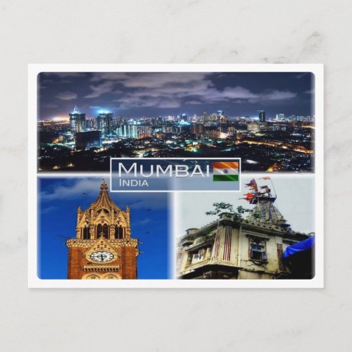 IN India _   Mumbai Bombay _ Postcard