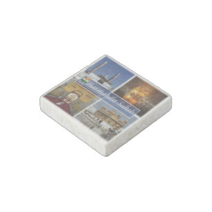 IN India - The Golden Temple Amritsar - Ramgarhia Stone Magnet