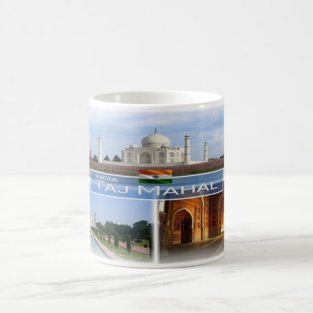 IN India - The Taj Mahal - Coffee Mug (Center)
